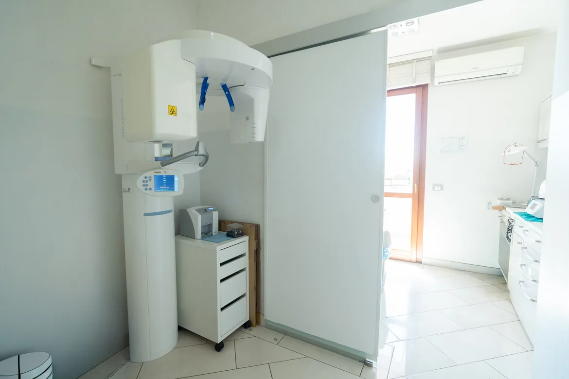 L'apparecchio per la radiografia tridimensionale